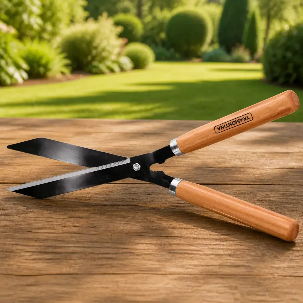 Tijera para Jardin 12 con dientes mango madera Tramontina x Un.