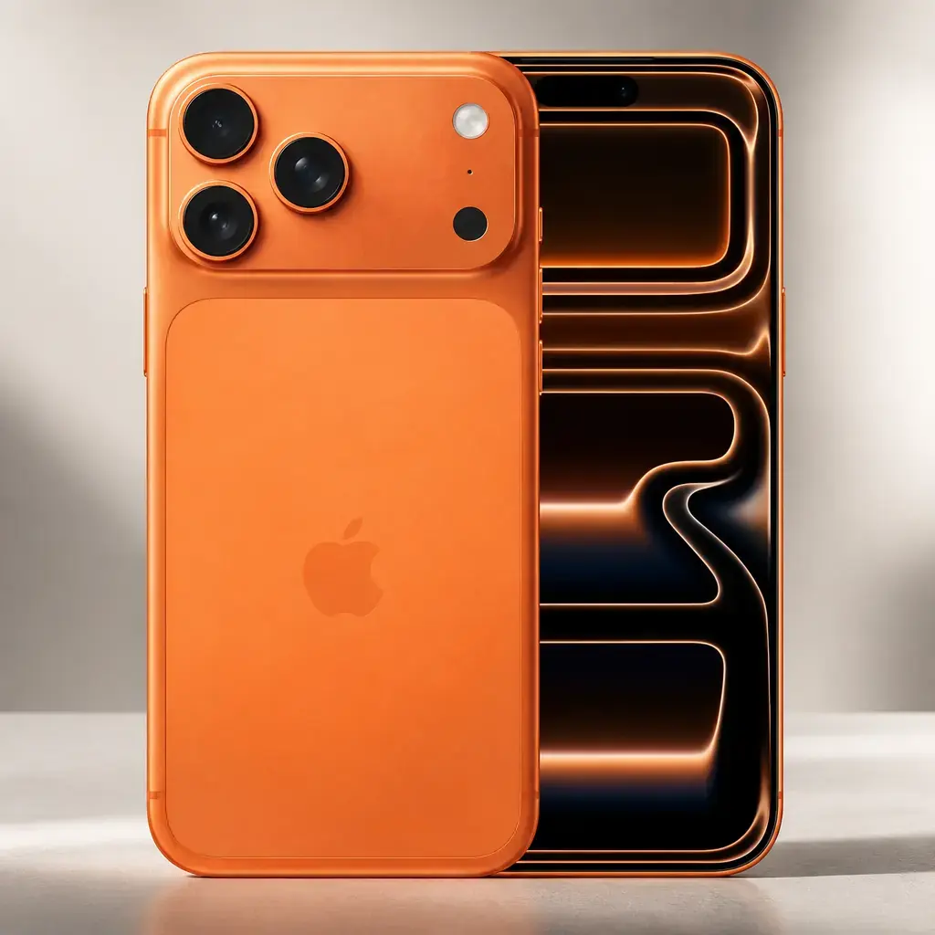 Celular Apple Iphone 17 Pro max 256 Naranja
