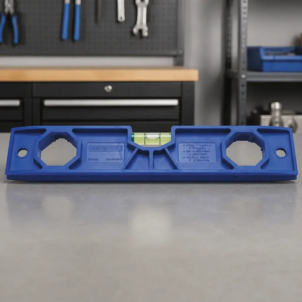 Nivel de plastico azul 230mm DIY*
