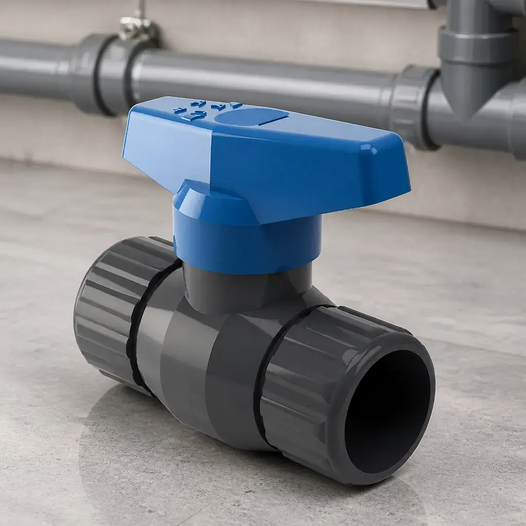 Llave de paso 50mm PVC Soldable DUKE