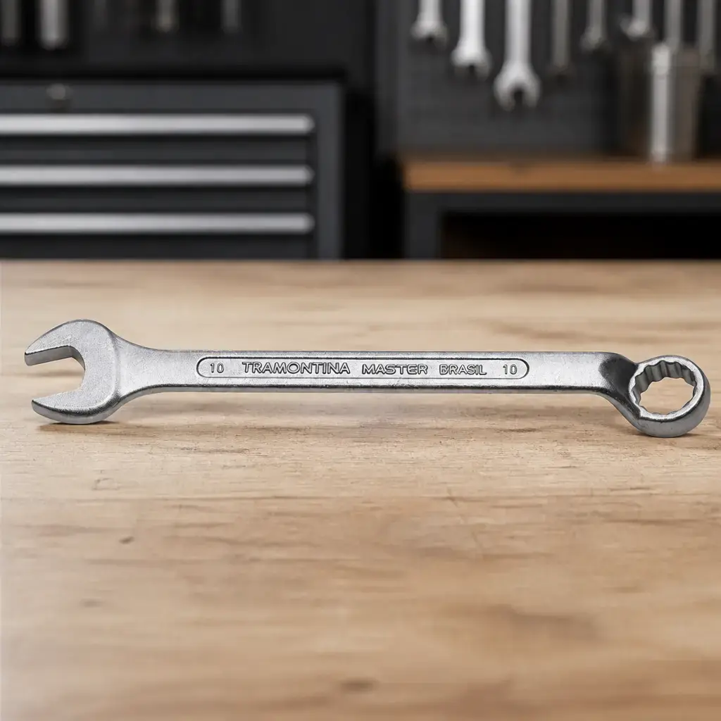 Llave comb. 10mm cuello largo Master x Un.