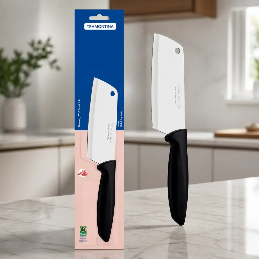 Hachuela p/ cocina 5" Plenus Blister x Un.