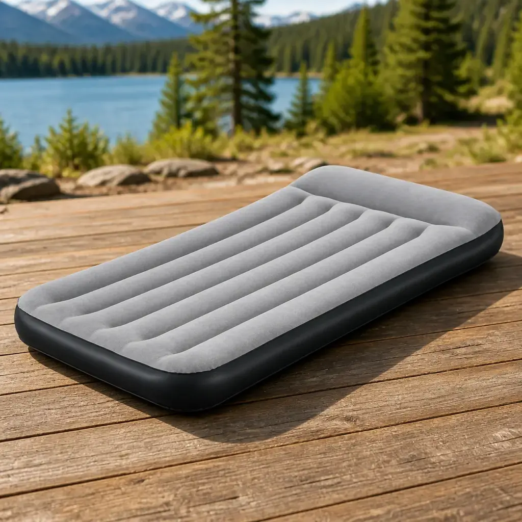 Colchon elec. Autoinflable Airbed Twin 188x99x30cm. Bestway