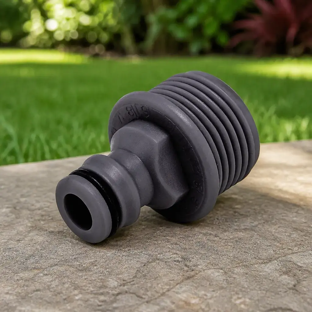 Adaptador a rosca macho para canilla 3/4' Tramontina x Un.