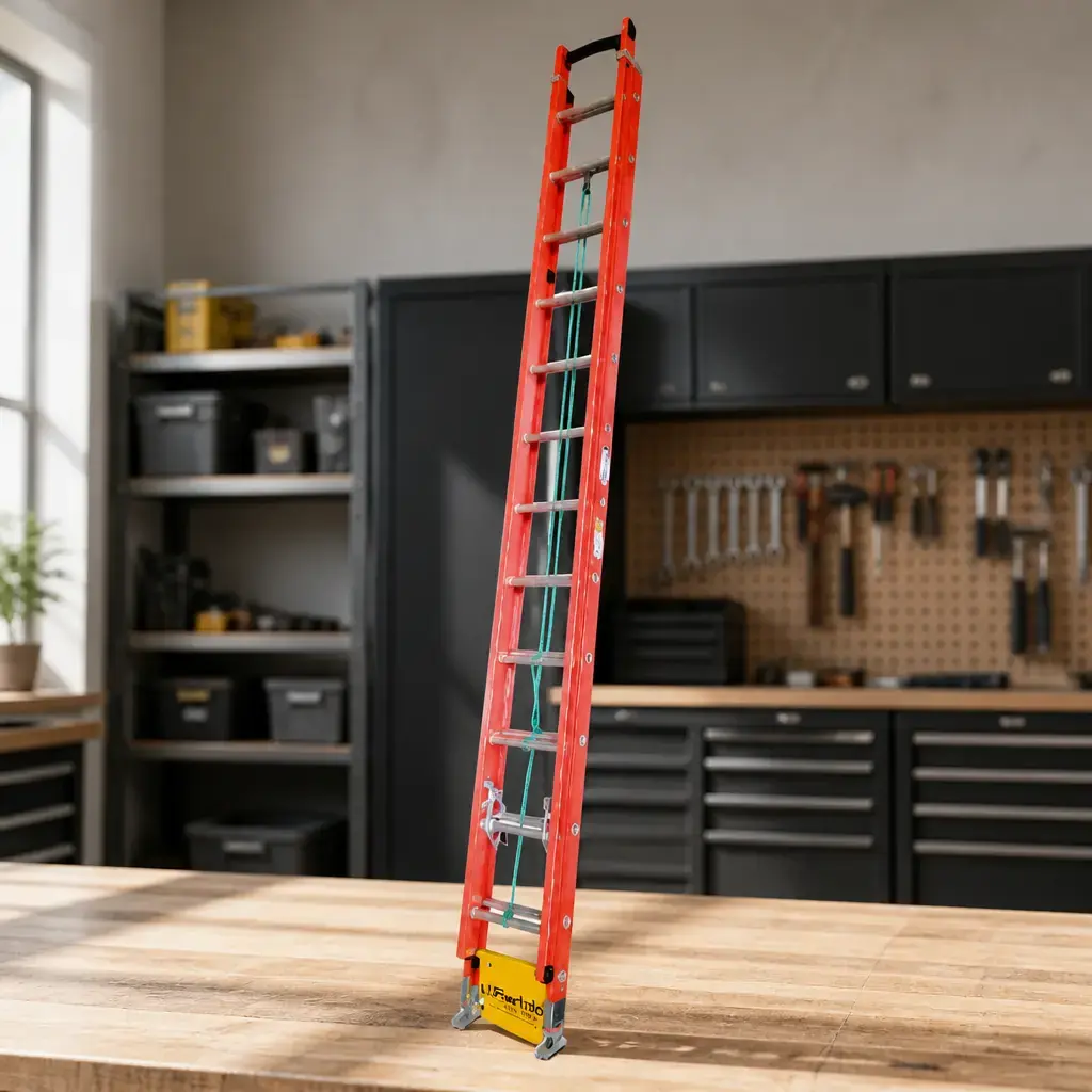 Escalera de Fibra Naranja 6.90-11.70m - 39 Peld. WB