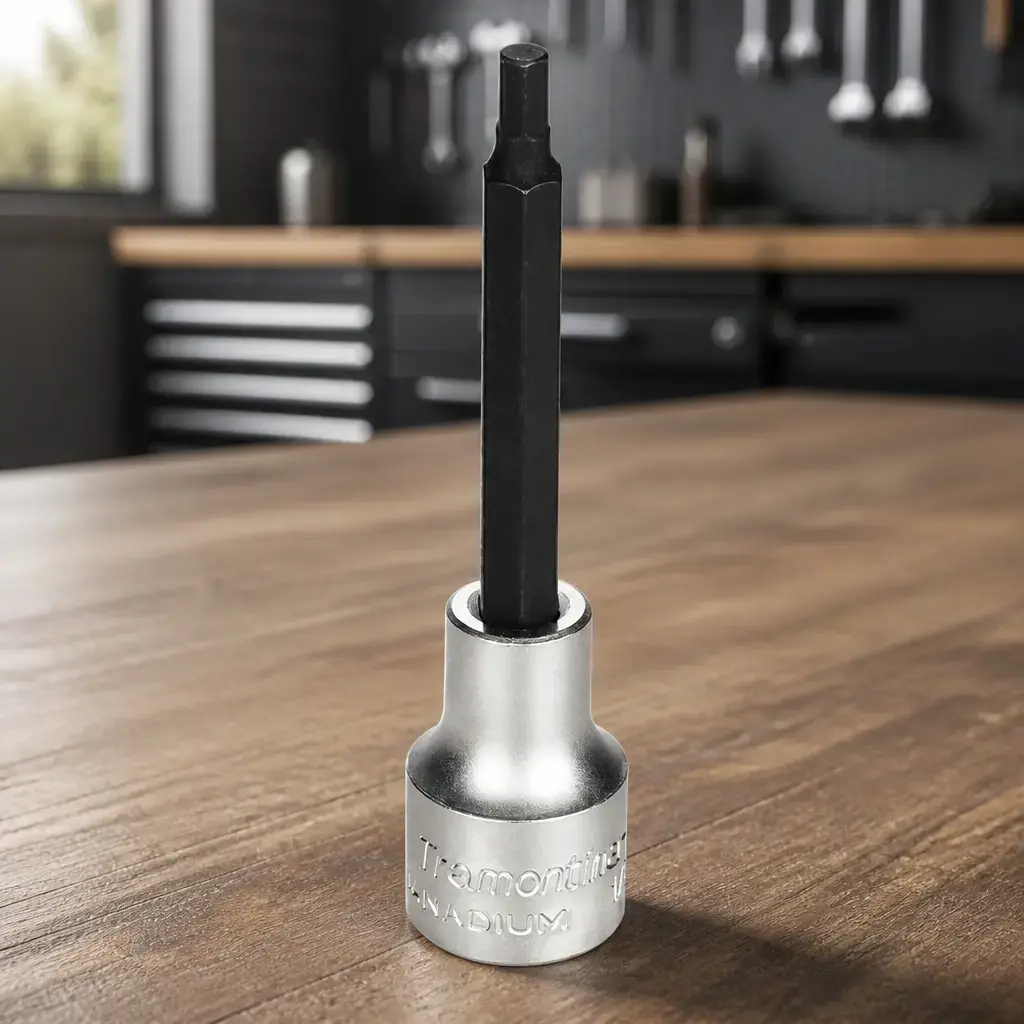 Dado Largo 1/2" Punta Hexagonal 5mm