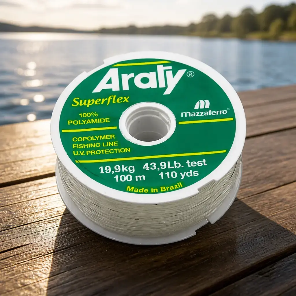 Hilo de pesca trasparente Araty Superflex (1.40mm x100m) x10u.