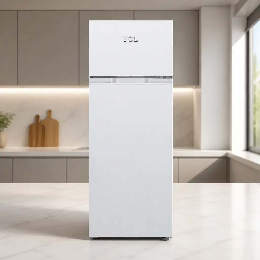 Heladera TCL 300L Frio Humedo 2 puertas Blanca