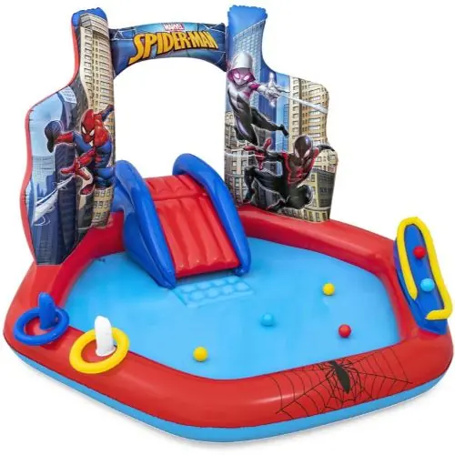 Parque Acuatico Spider Man 211x206x127cm. 165Lt Bestway