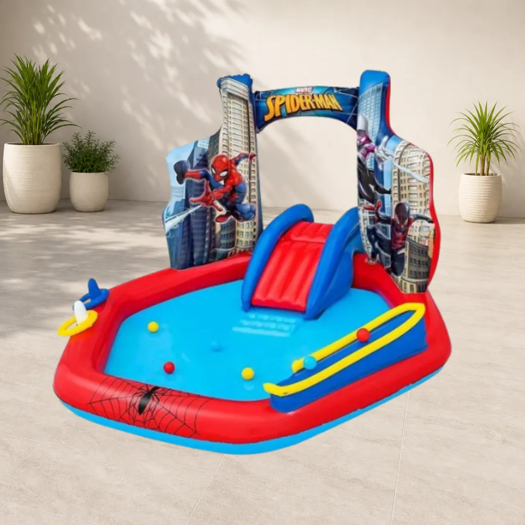 Parque Acuatico Spider Man 211x206x127cm. 165Lt Bestway