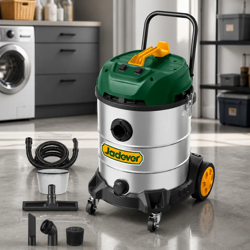 Aspiradora Industrial 60Lt 2x1200w. Jadever Caja