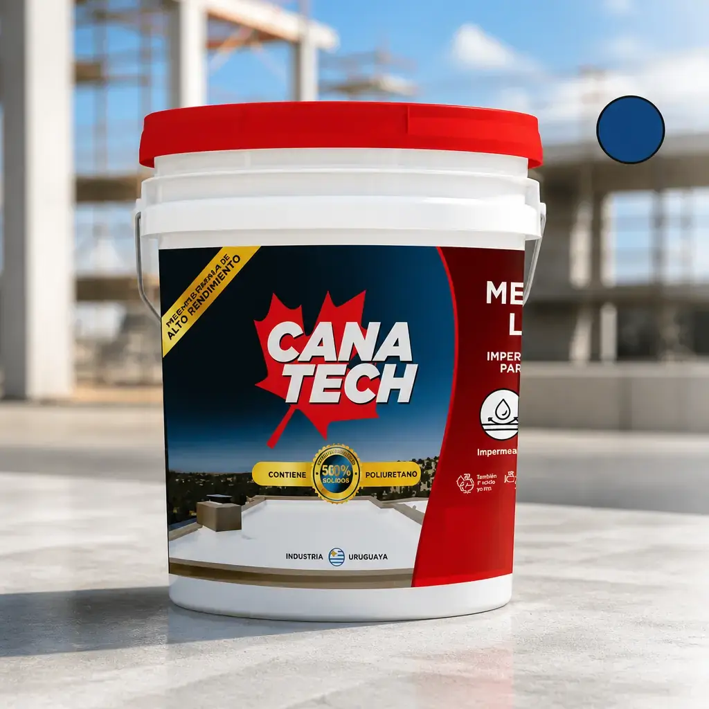 Membrana Liquida Canatech Azul 1kg sin fibra x Un.