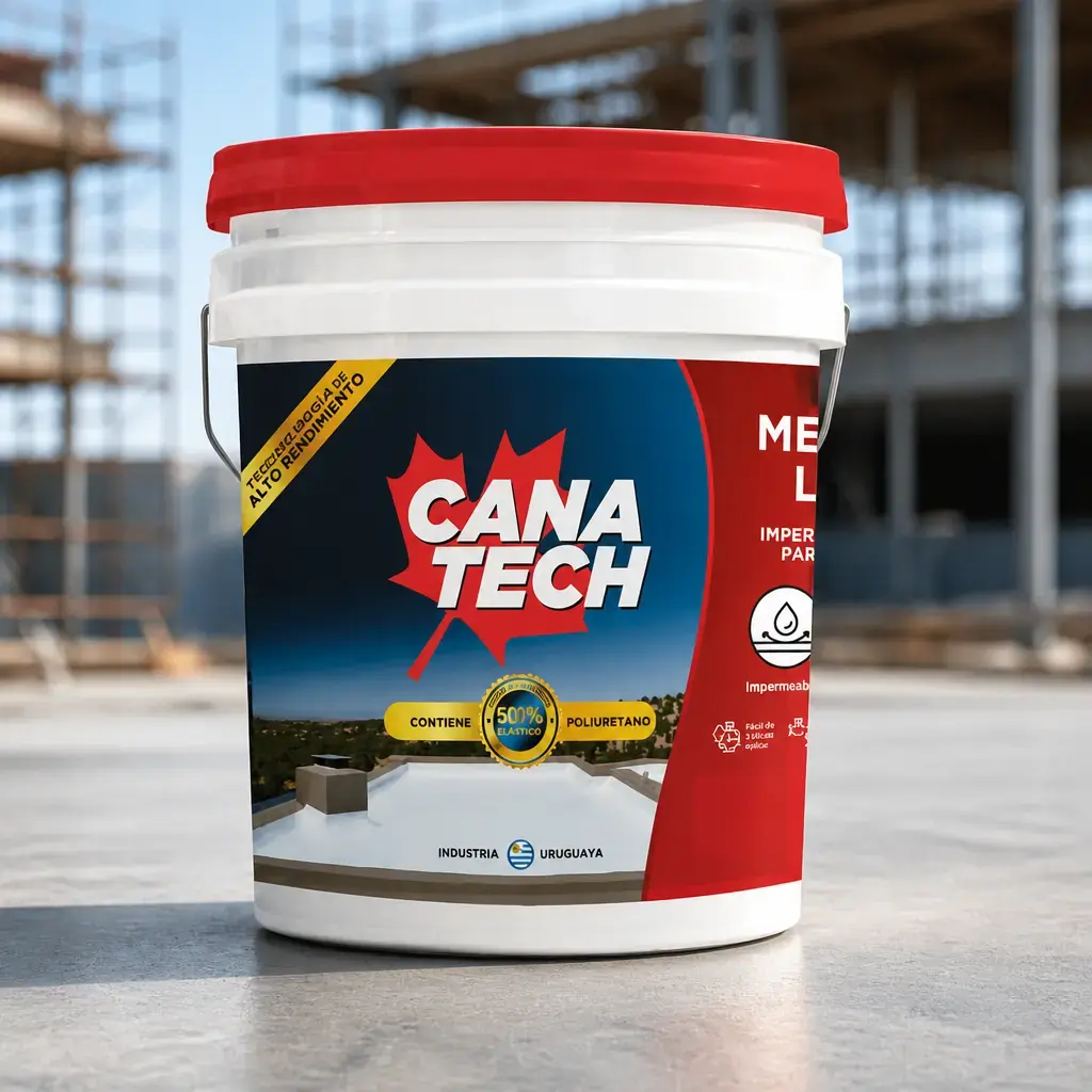 Membrana Liquida Canatech Azul 20kg sin fibra x Un.