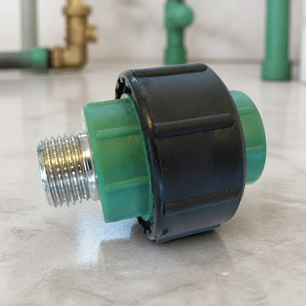 Union Doble de 32 mm con Inserto de 1' Macho RedEco x5