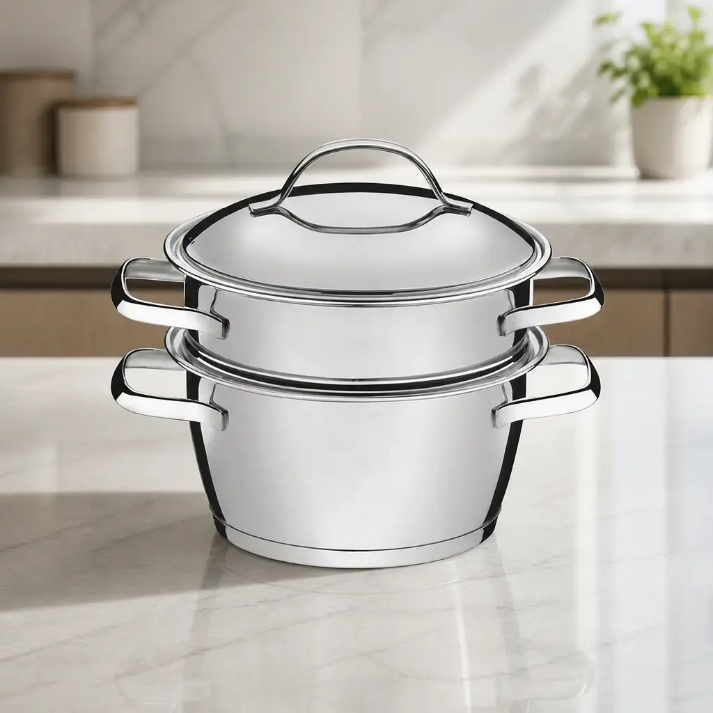 Juego Cozi-vapore 2pzas. 16cm 1.5ltrs Allegra