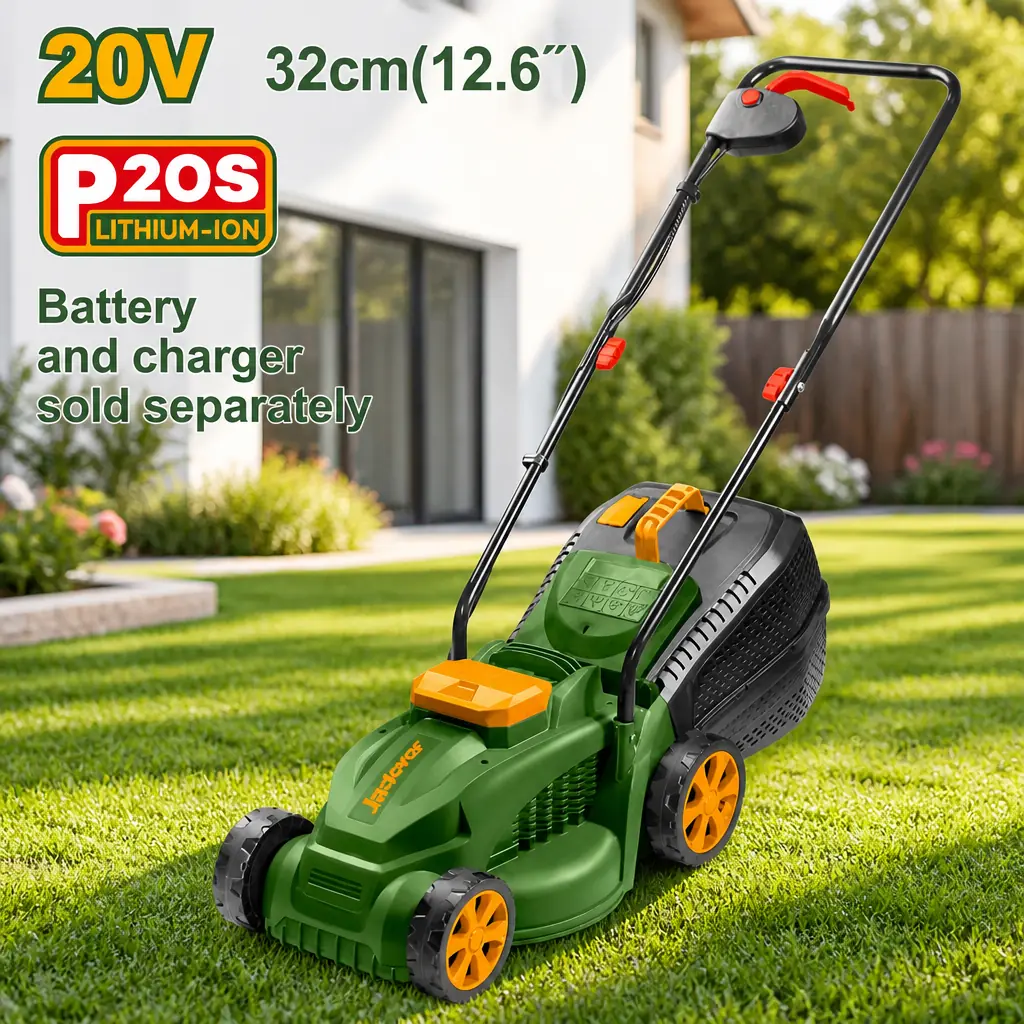 Corta cesped Inalambrico 20V. Sin bat. Jadever Caja