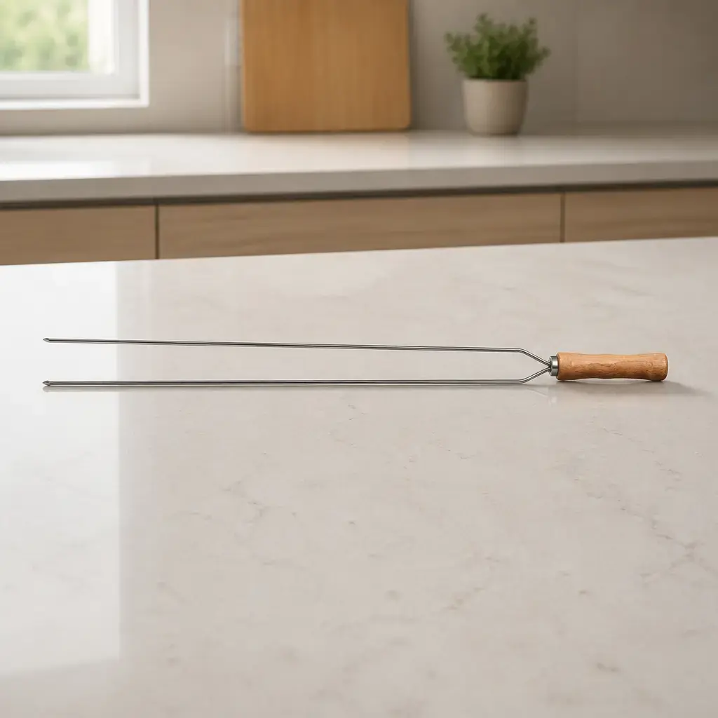 Pincho asador doble 75cm Churrasco x Un.