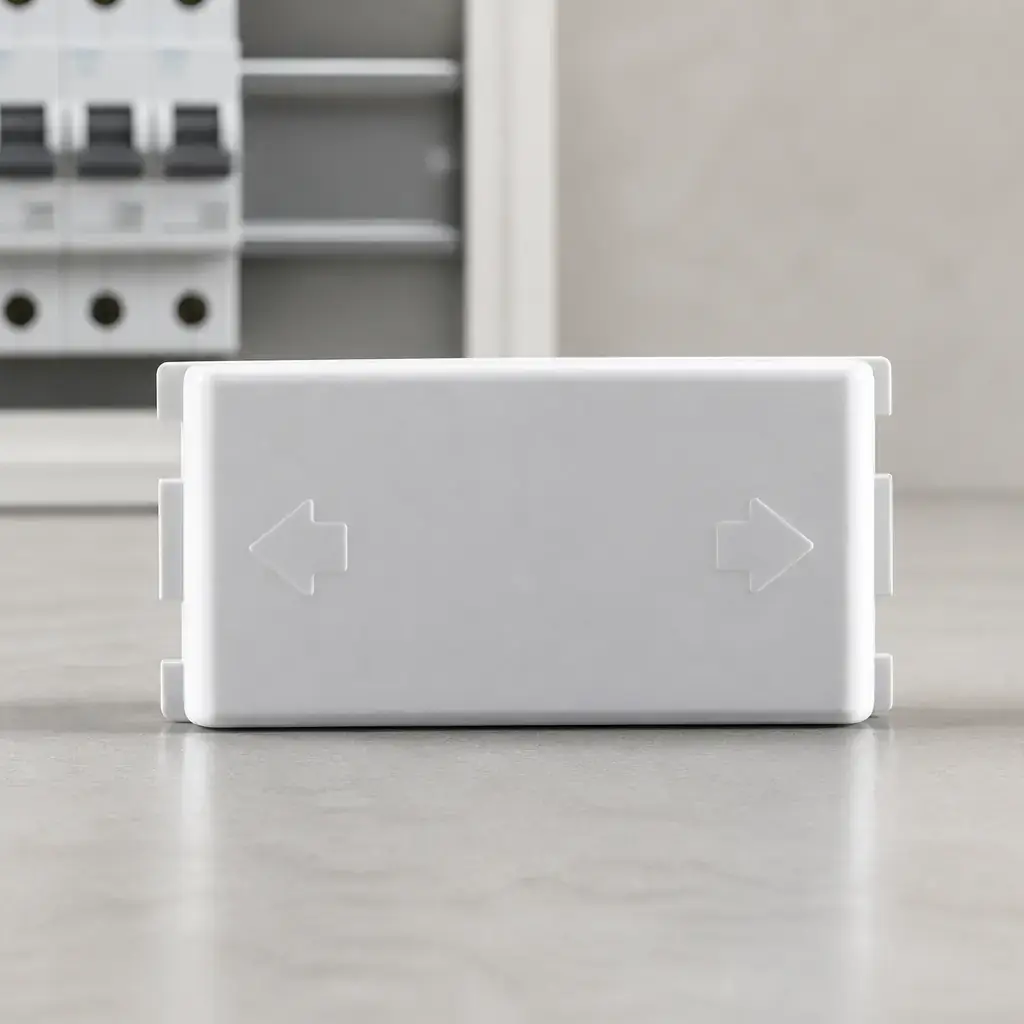 Modulo Interruptor Pulsador Cortina Blanco UNIVERSAL x un.