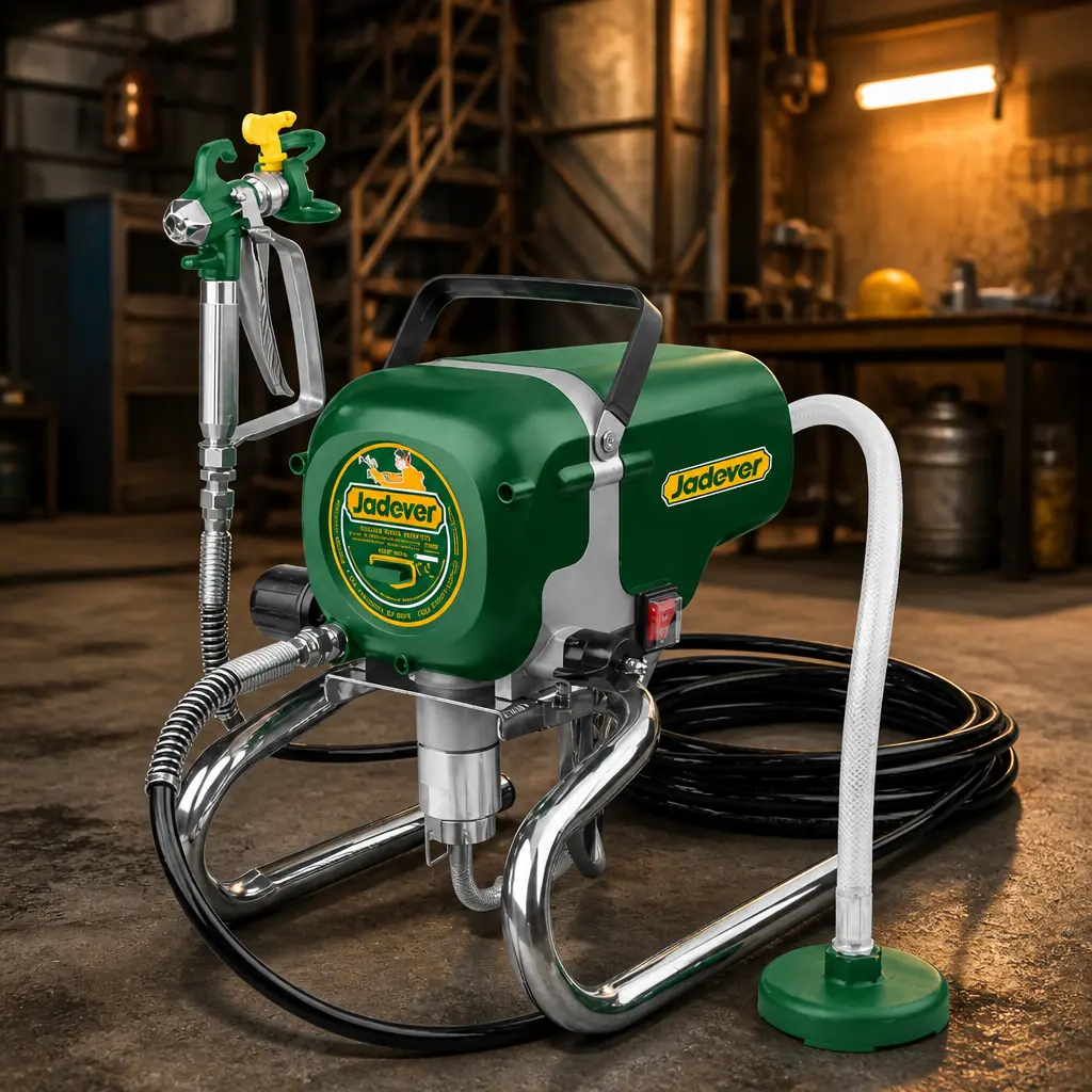 Equipo de Pintar Airless 1200w (1.6Lt/Min) Jadever Caja