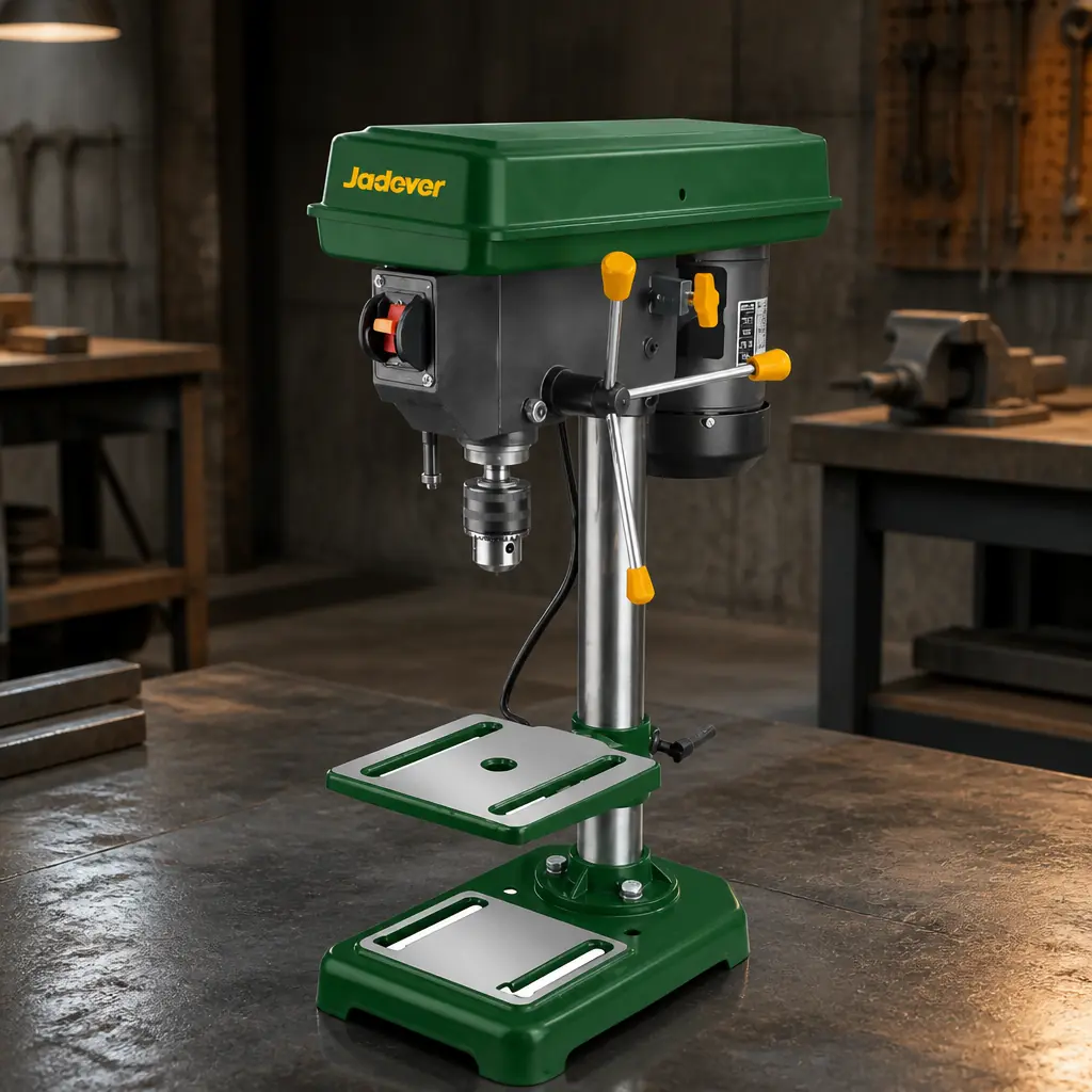 Taladro de banco 350w (50mm recorrido). Jadever Caja