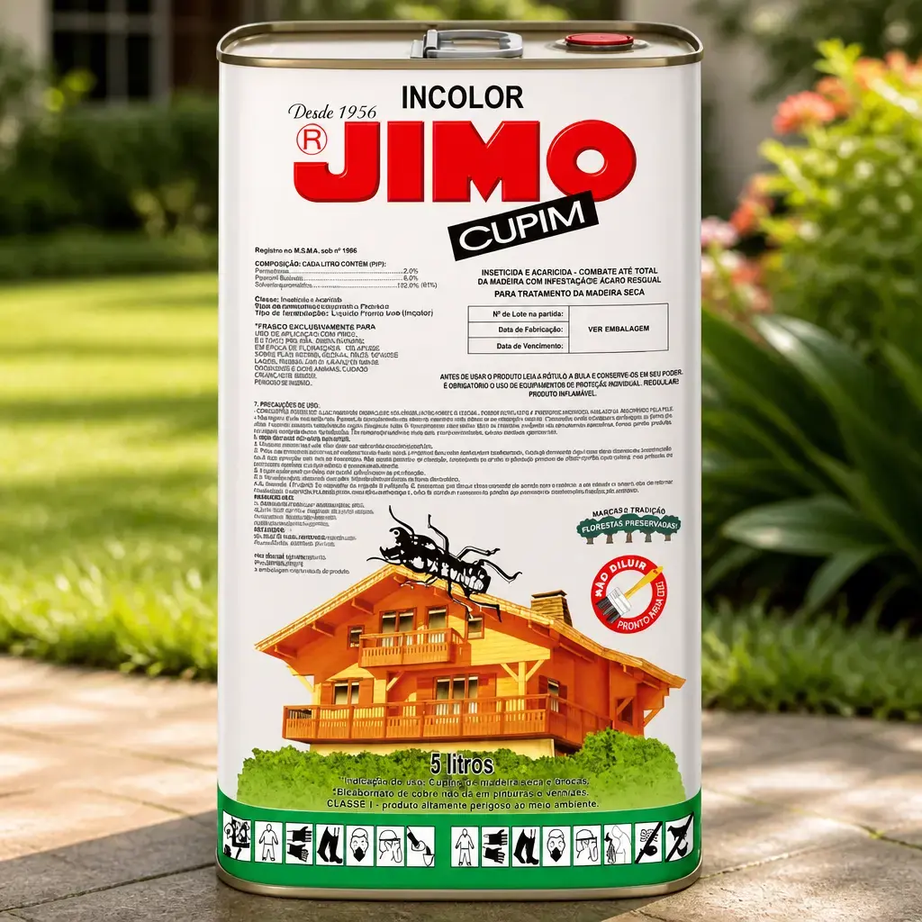 JIMO - Cupim Liquido LPU (Incoloro) x5L.