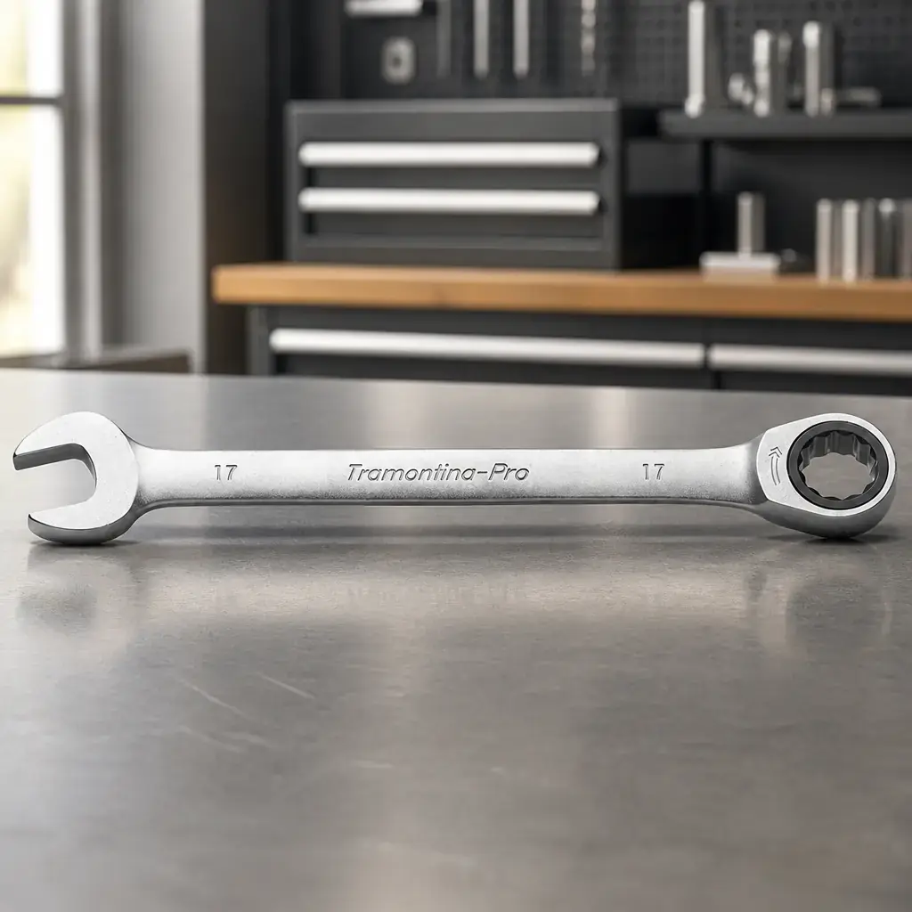 Llave combinada con crique 13mm. Pro x Un.