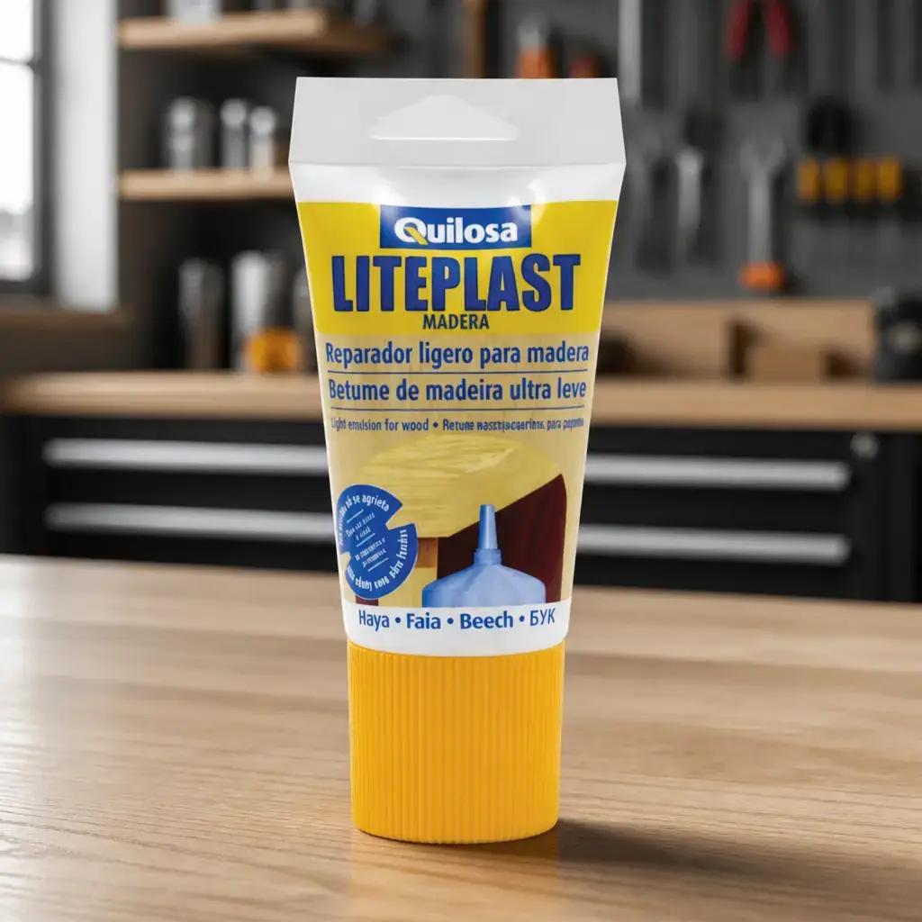 Reparador de madera LITEPLAST nogal 150ml Quilosa 10043039