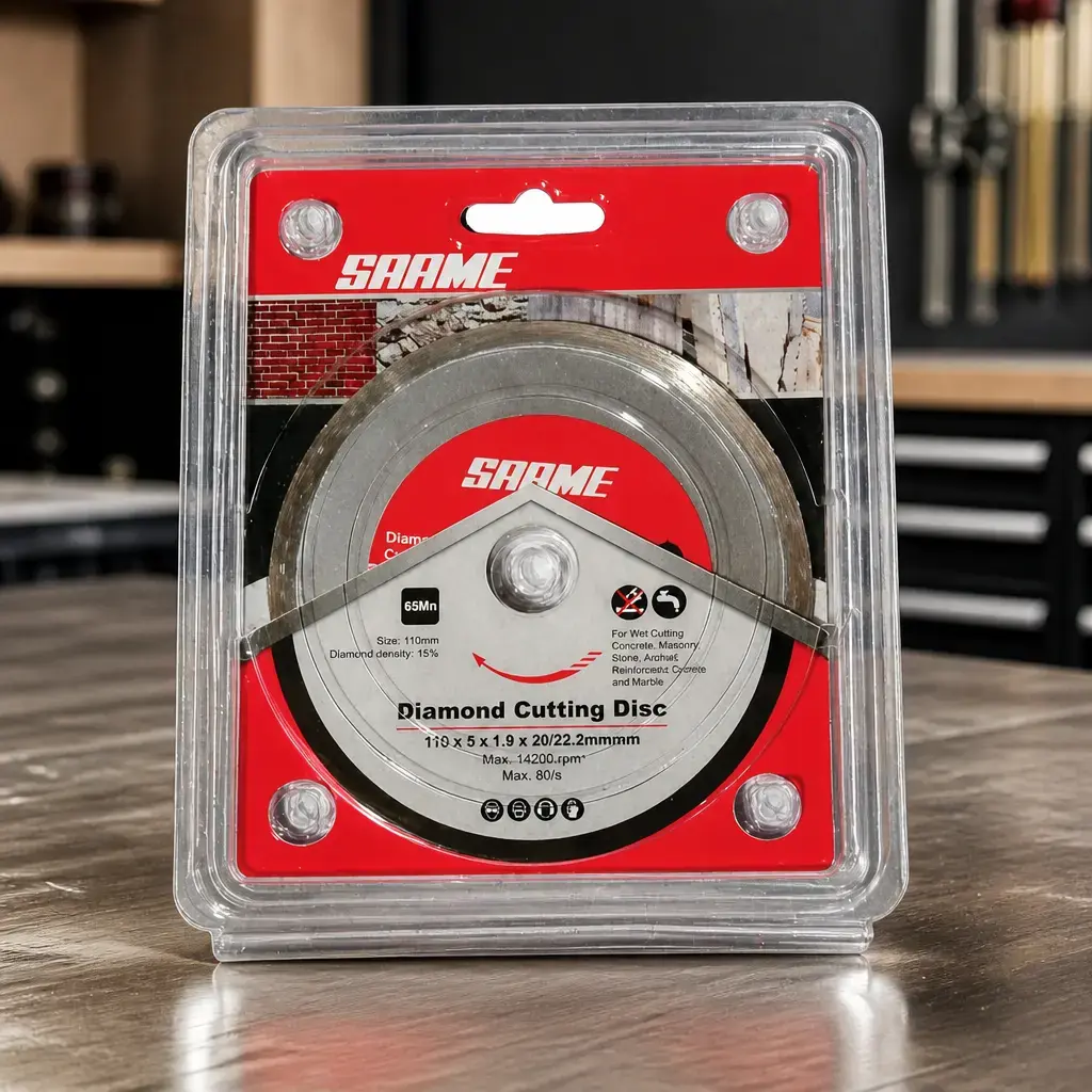Desc - Disco diamantado corte humedo SAAME 110 mm (4.5') 3027