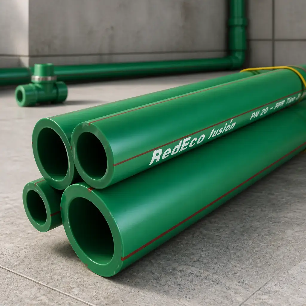 Desc - Tubo fusion 2Mpa (PN 20) x 4 m de 63mm RedEco x Un.