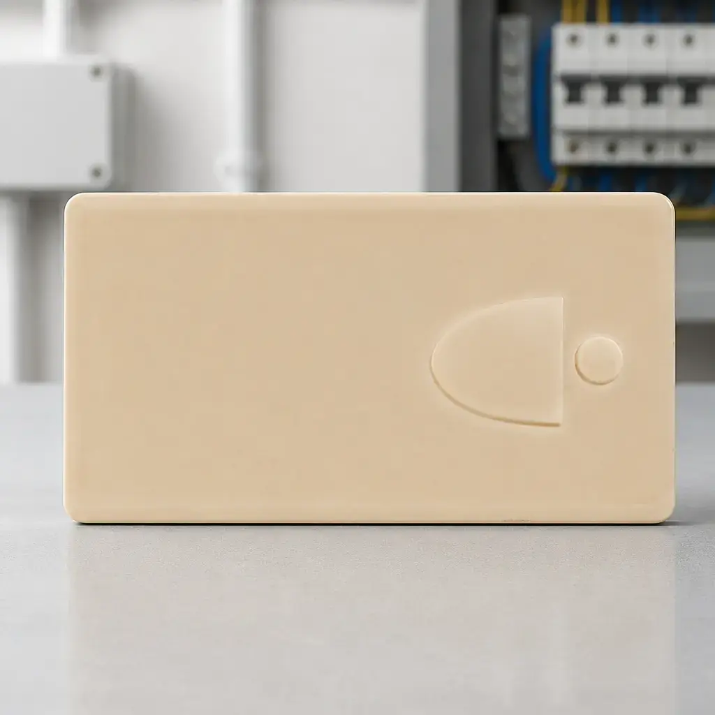 Modulo Interruptor Pulsador Timbre Beige UNIVERSAL xUn.