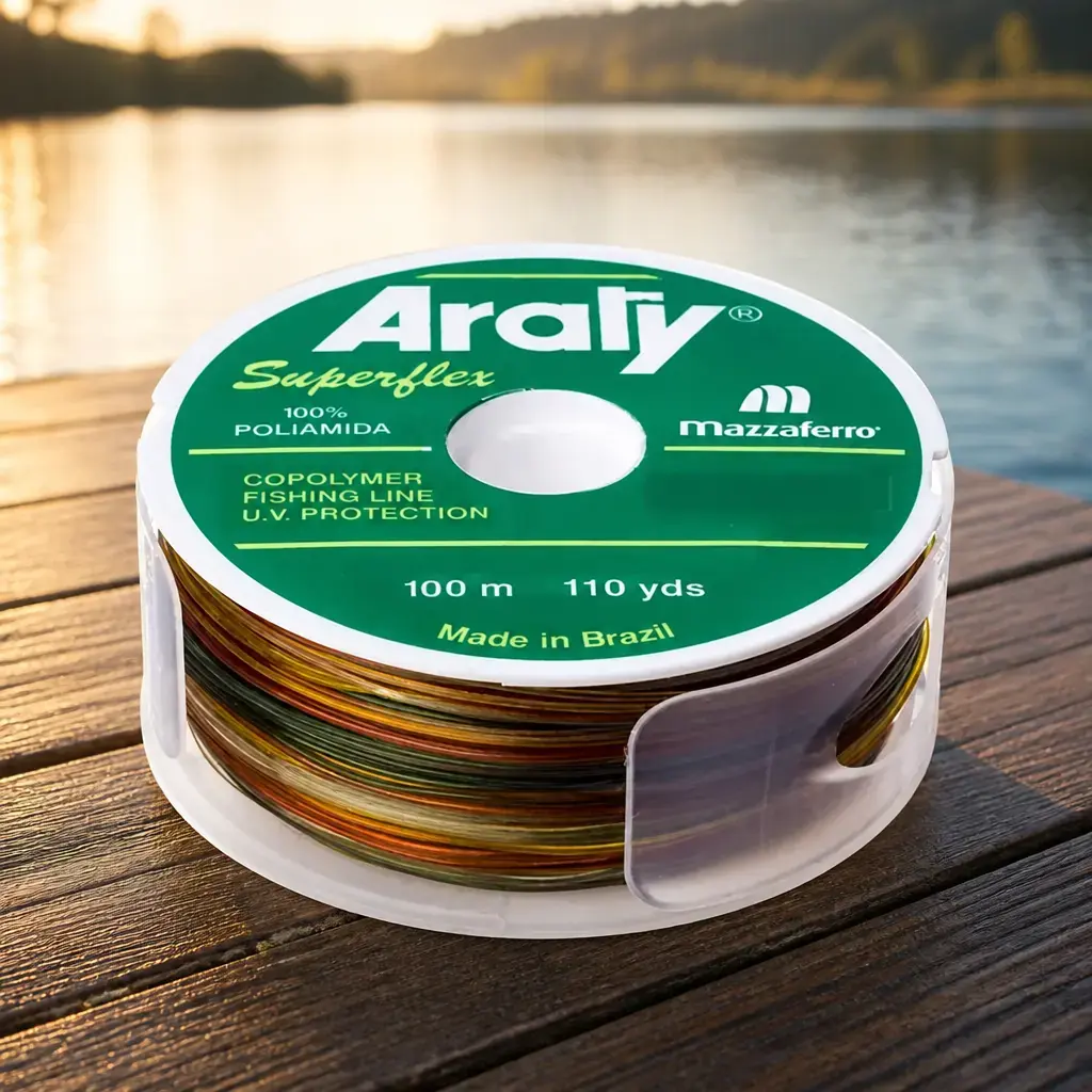 Hilo de pesca multicolor Araty Superflex (0.50mm x 100m) x20u.