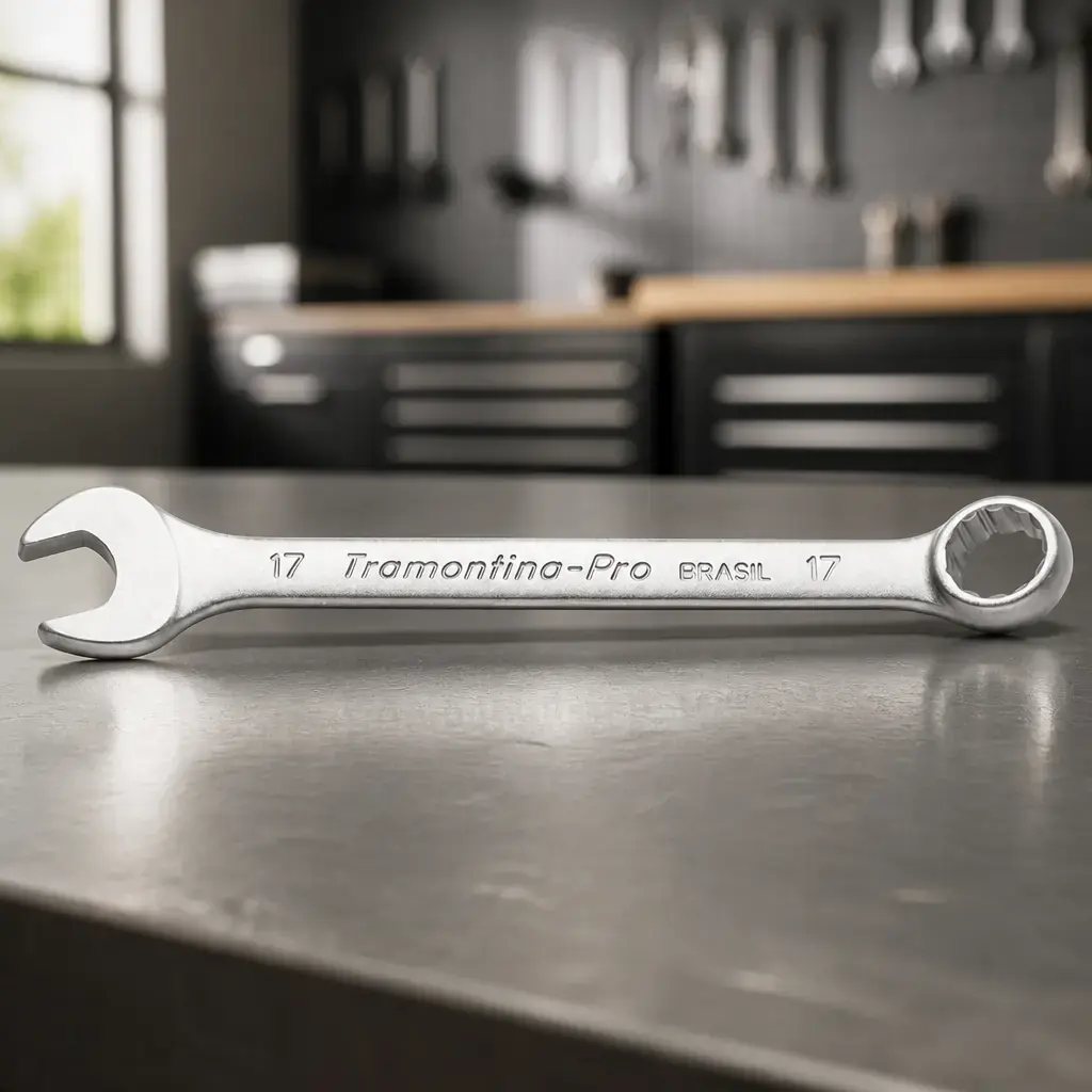 Llave comb. 8mm cuello corto Pro x Un.