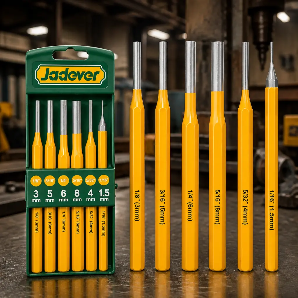 Juego de botadores 6pzs. (1.5-8mm) Jadever Estuche