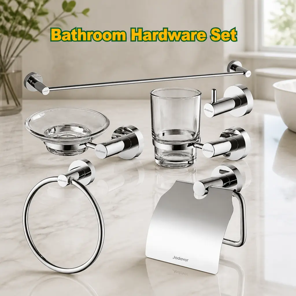 Juego de accesorios para baño 6pzs. Jadever Caja
