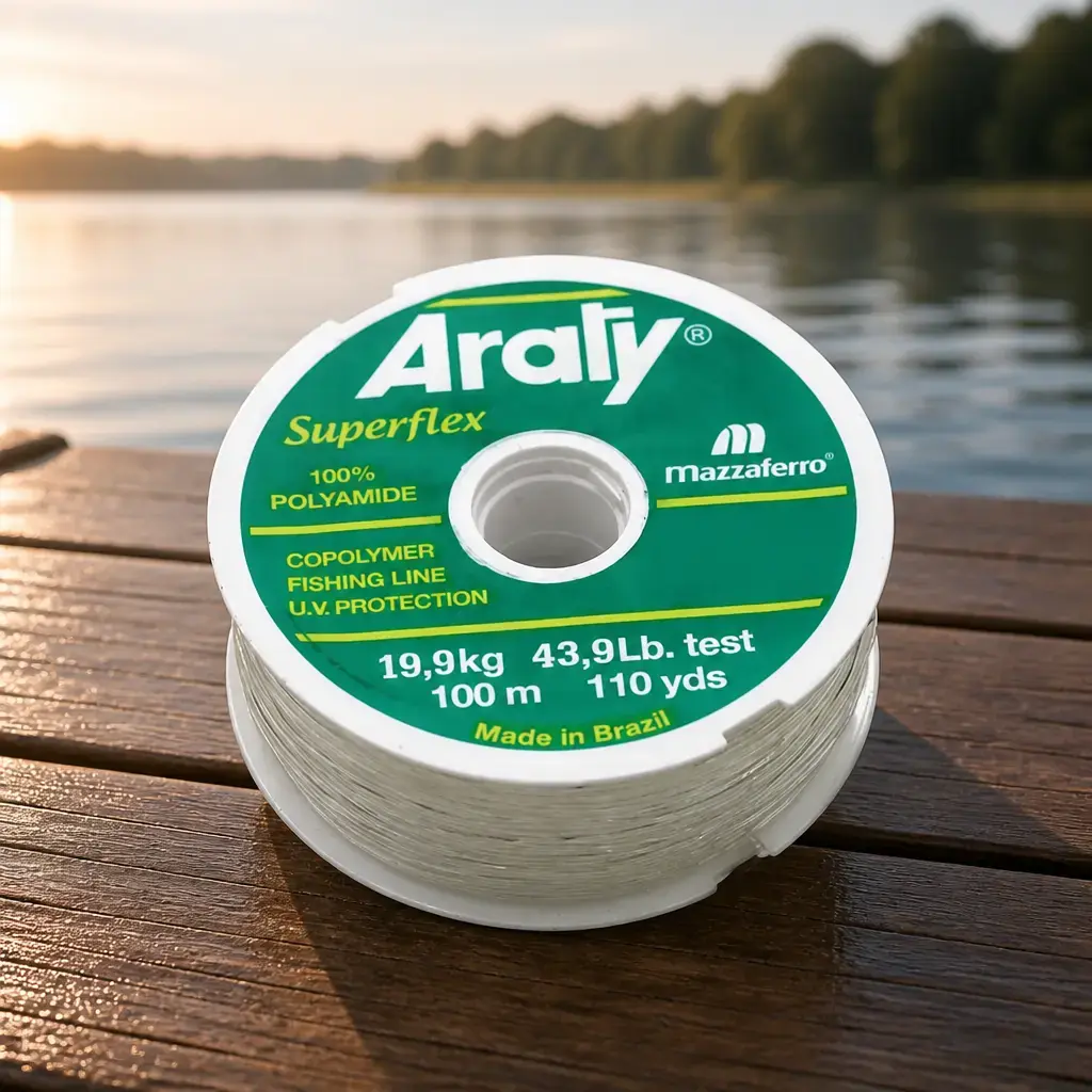 Hilo de pesca trasparente Araty Superflex (1.20mm x100m) x10u.