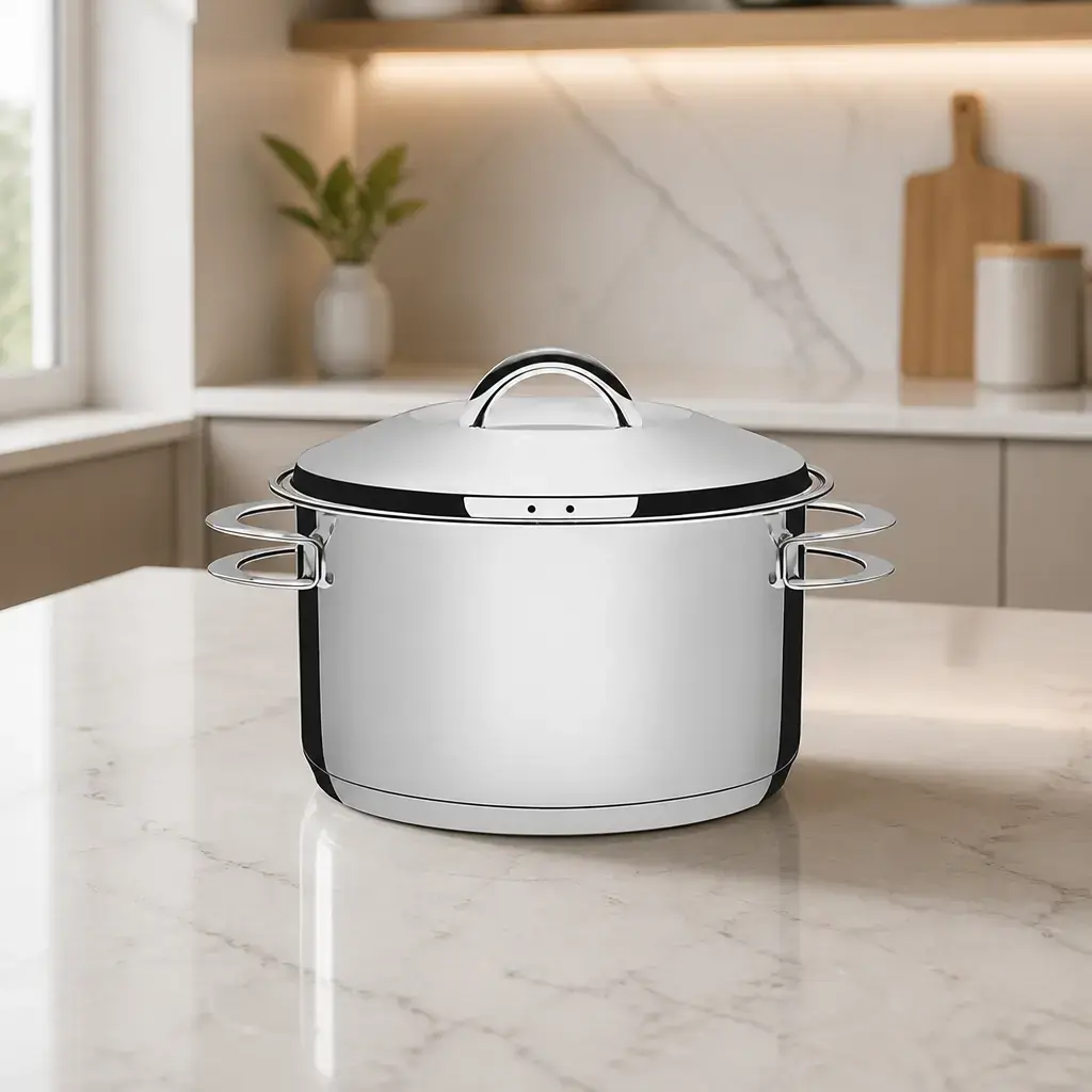 Cacerola alta Ac. Inox 20cm 3.6lt Solar Tramontina x Un.