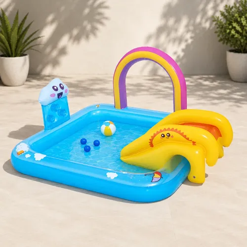 Parque Acuatico Rainbows Arcoiris 188 x 150 x 89cm 189Lt. Bestway