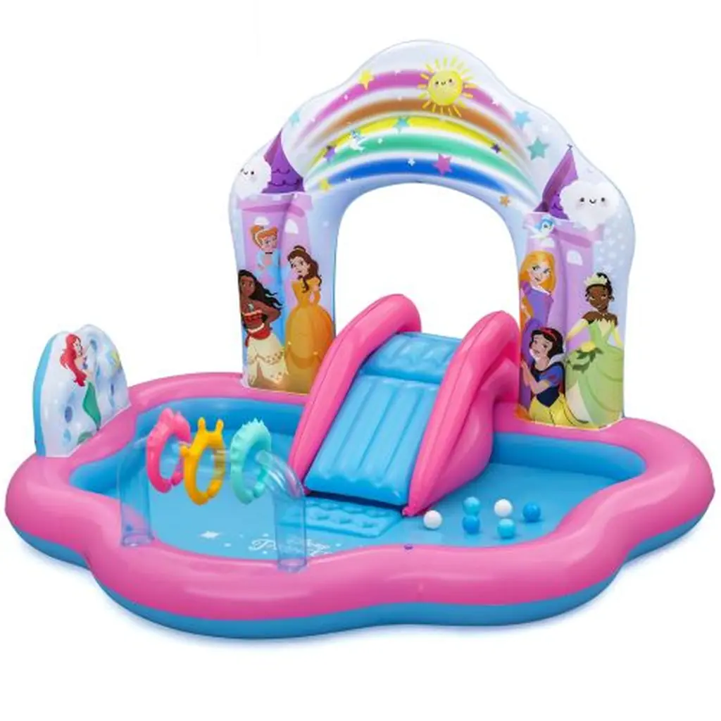 Parque Acuatico Disney Princesas 221x193x140cm. 160Lt Bestway