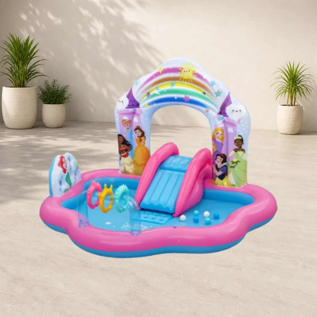 Parque Acuatico Disney Princesas 221x193x140cm. 160Lt Bestway