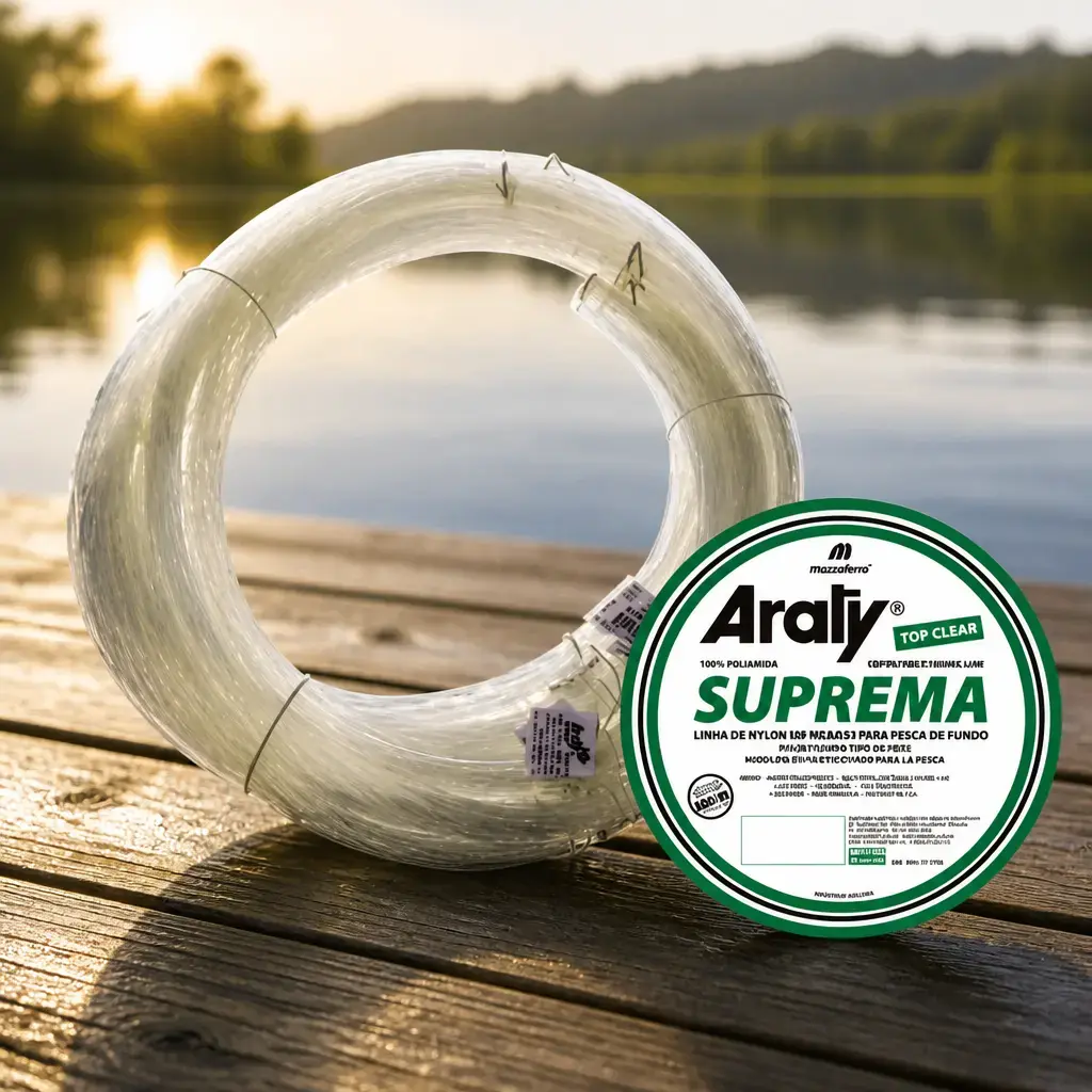 Hilo de pesca trasparente madeja Suprema (1.6mm x 100m) x10u.