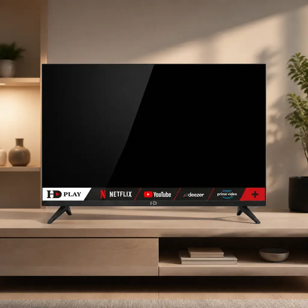 Televisor Smart HD LED Play 43" Android 14 Full HD Frameless