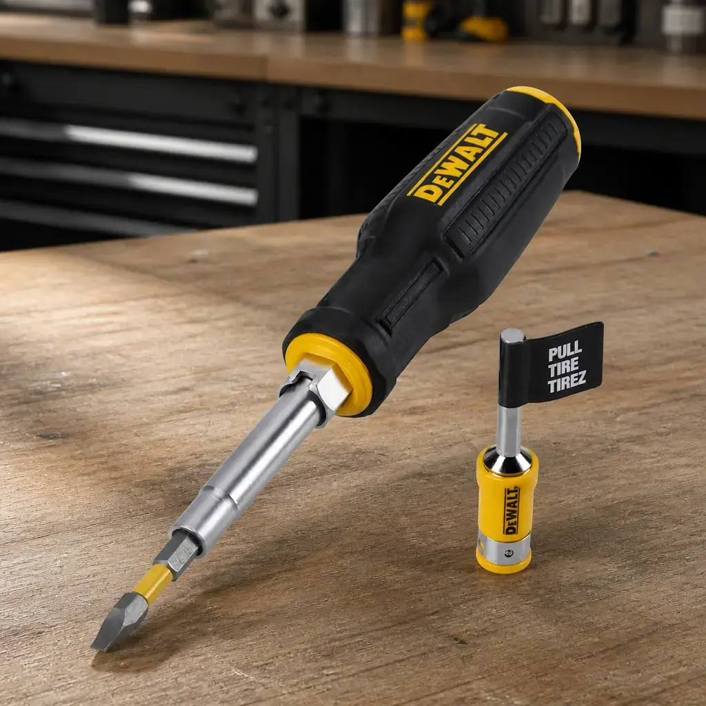 Desc - Destornillador telescopico 6 en 1 DeWalt