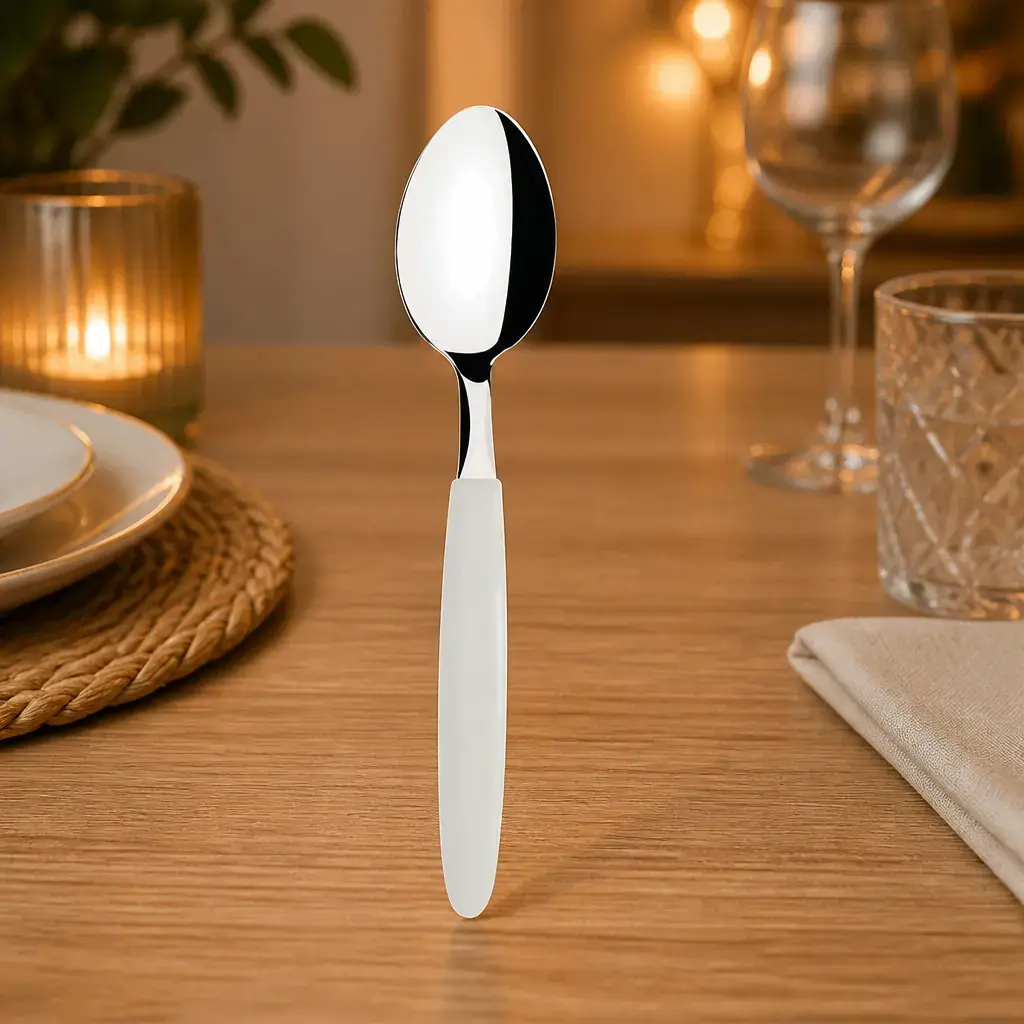 Cuchara p/ mesa Blanca Ipanema Blister x12