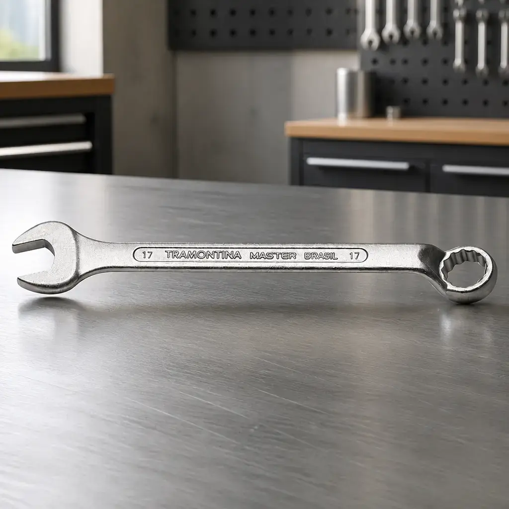 Llave comb. 17mm cuello largo Master x Un.