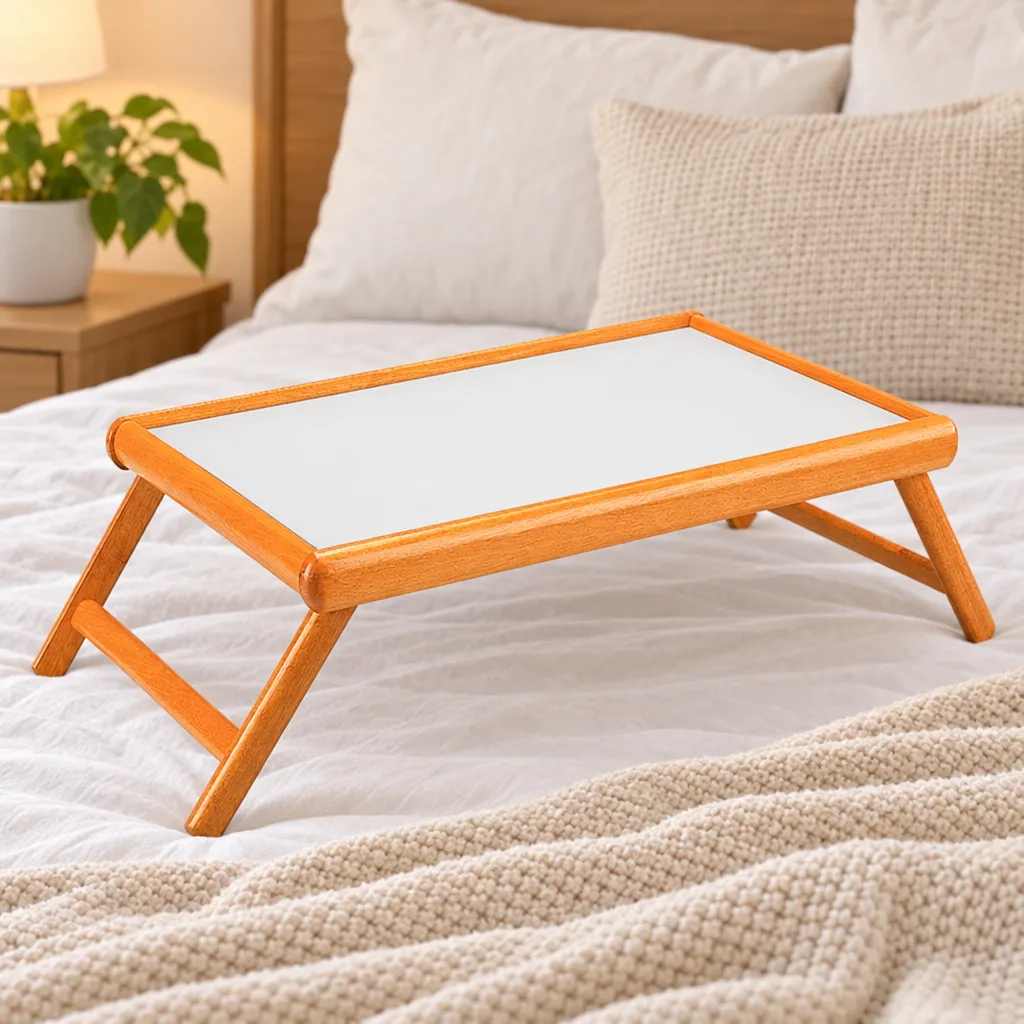 Desc - Bandeja para la cama con patas plegables Tramontina