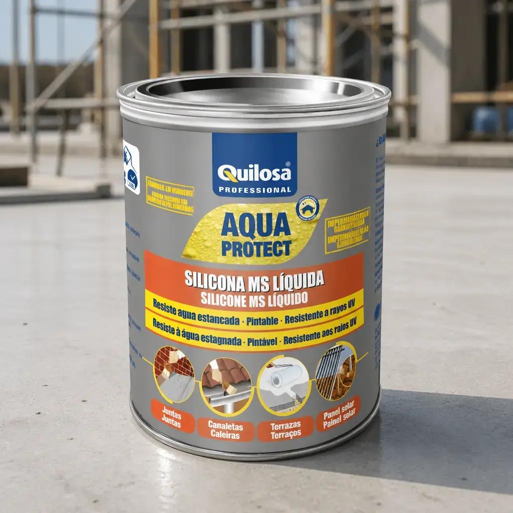 Membrana Liq. de Silicona MS AquaProtect Blanco 1Kg 10043741