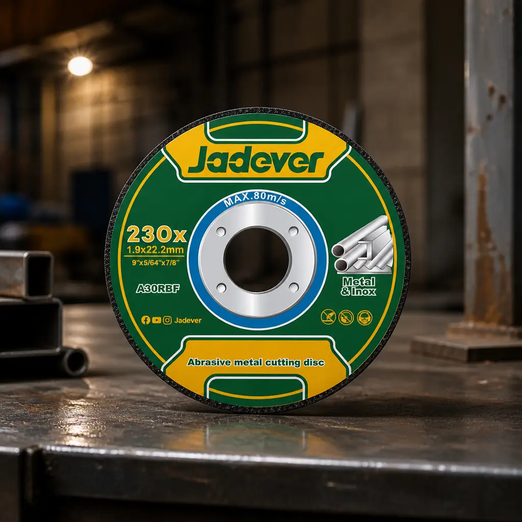 Disco de Corte Ac Inox 9" (230x1.9x22.2mm) Jadever x Un.