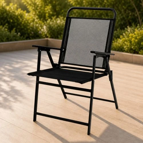 Silla plegable Negro GoLeader
