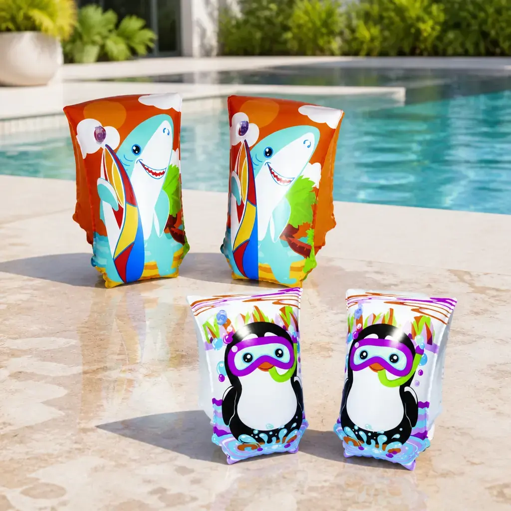Alitas inflables. Pinguino/Tiburon. Bestway
