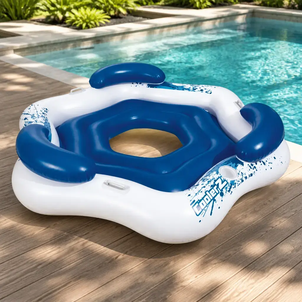 Isla inflable X3 island. 199x176. Bestway